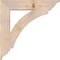 Ekena Millwork Thorton Traditional Smooth Bracket, Douglas Fir, 5 1/2"W x 34"D x 34"H BKT06X34X34THR01SDF - alternate 2
